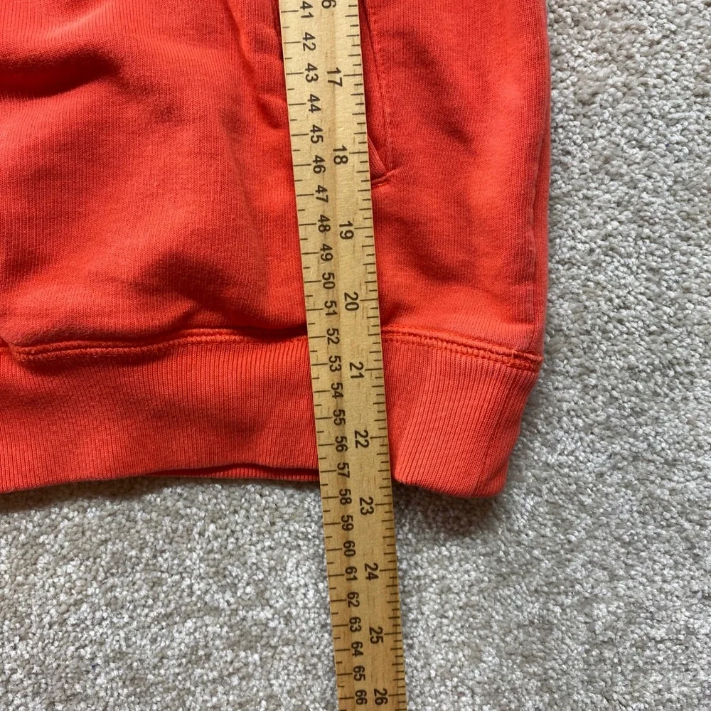Nike Sweatshirt Youth Boys Small Orange Hoodie Outdoor‎ Activewear